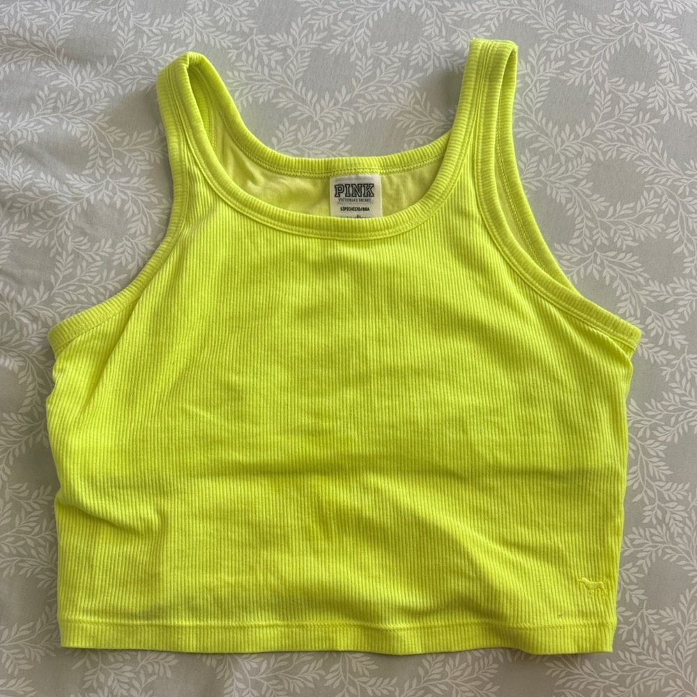 PINK Victoria's Secret Bright Yellow Kids Camisole